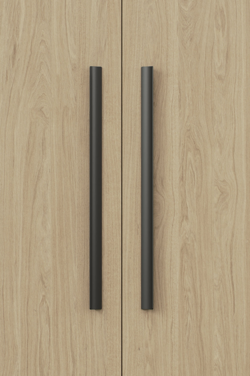 Matte Black "Ciel" Tab Drawer Pulls - Euro • Knobs