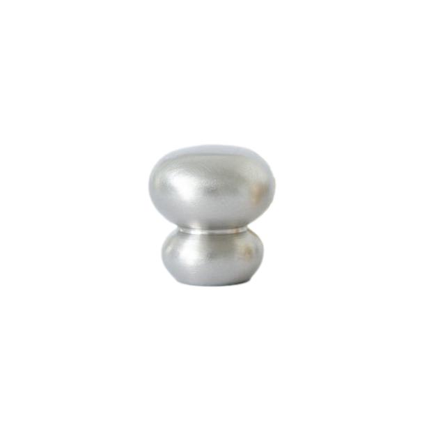 Brushed Stainless Steel "Buoy" Cabinet Knob