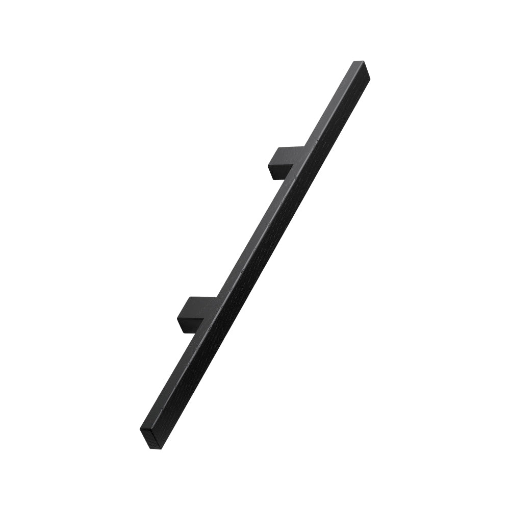 Lacquered Black Wood "Japan" Cabinet Knob and Drawer Pulls - Euro • Knobs