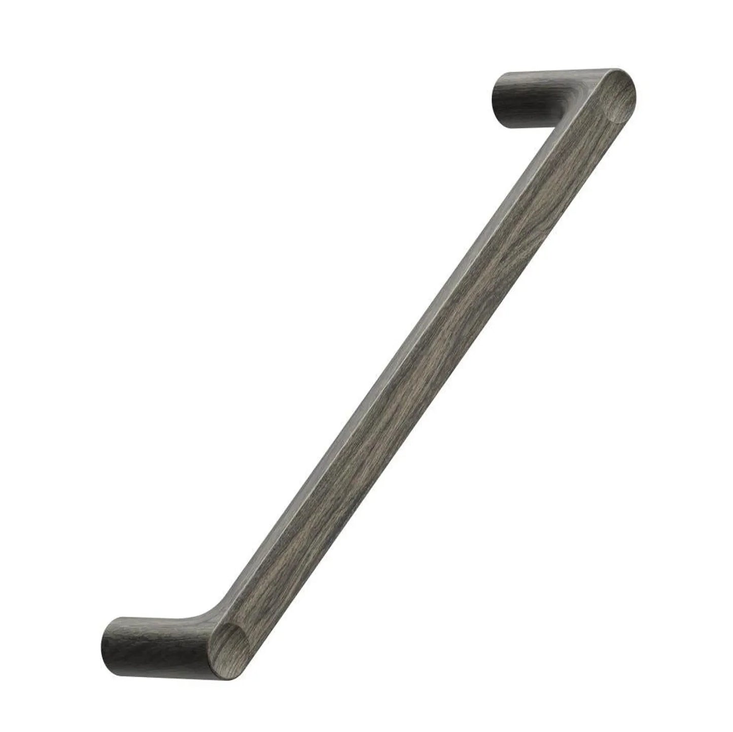 Dark Oak Lacquered Wood "Punto" Cabinet Knob and Drawer Pulls - Euro • Knobs