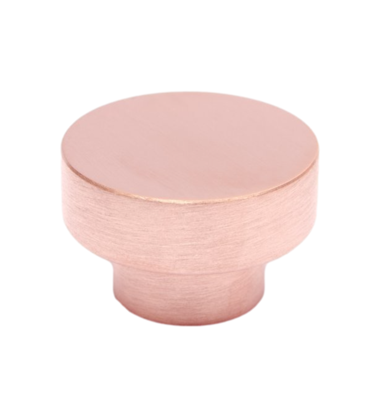 Long "Curve" Brushed Copper Cabinet Drawer Pulls and Closet Handles - Euro • Knobs