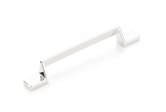 Polished Chrome "Ashburn" Flat Drawer Pulls - Euro • Knobs