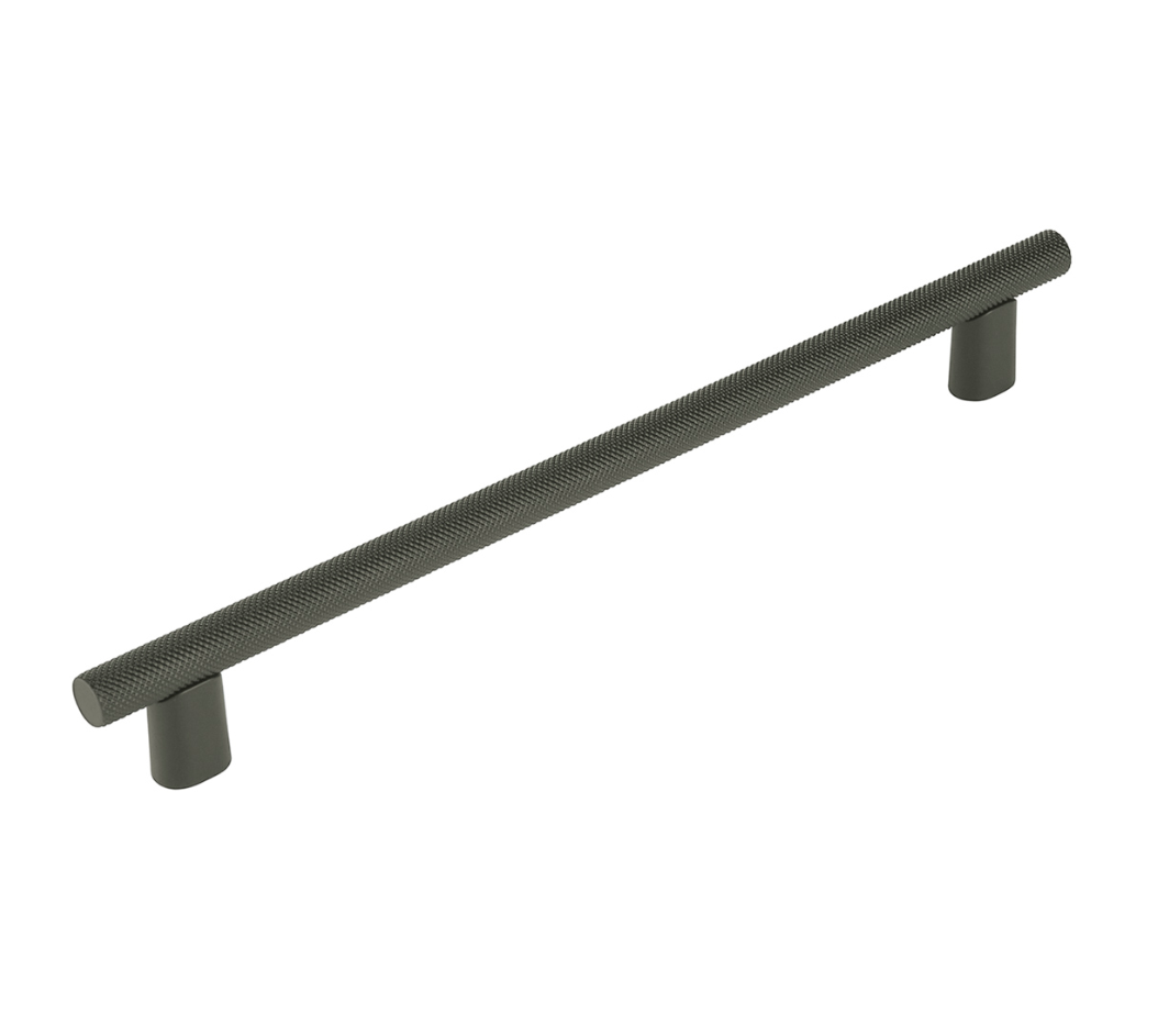 Knurled "Karl" Verdant Cabinet Knobs and Drawer Pulls - Euro • Knobs