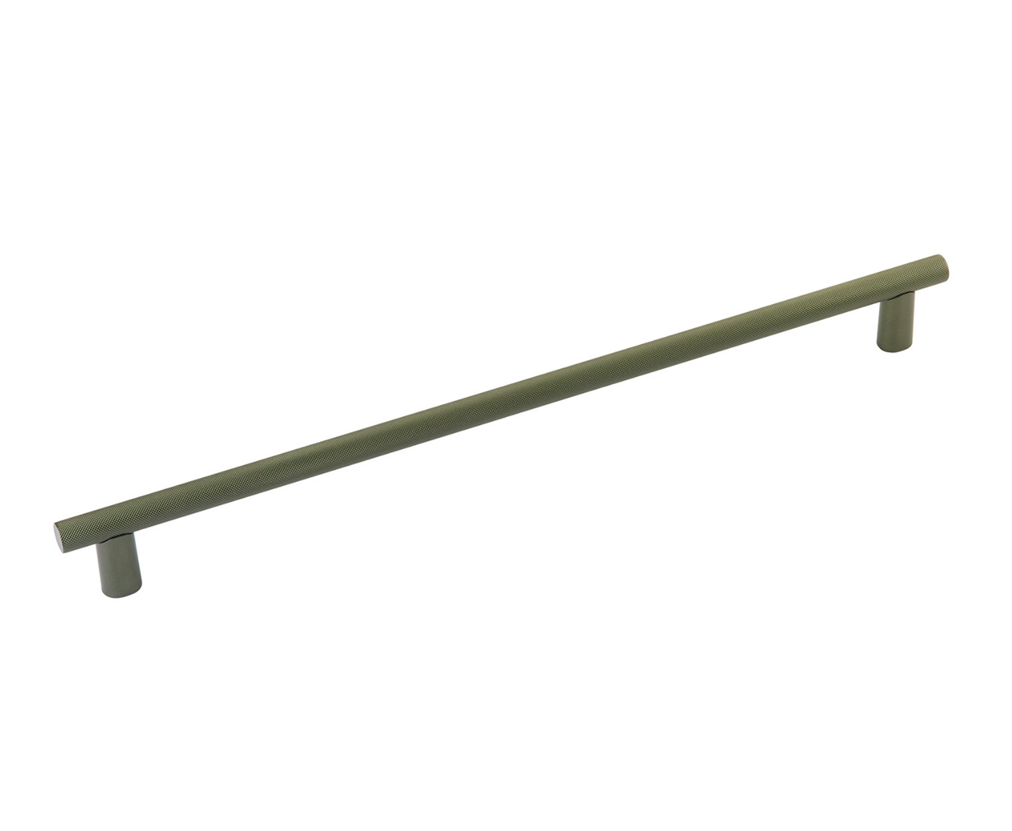 Knurled "Karl" Verdant Cabinet Knobs and Drawer Pulls - Euro • Knobs