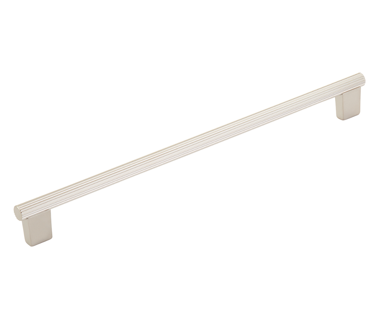 Brushed Nickel "Knox" Cabinet Knobs and Drawer Pulls - Euro • Knobs