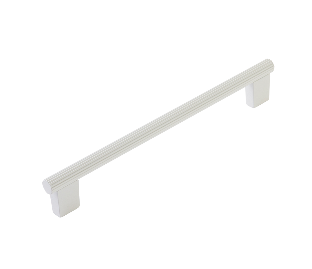 Matte White "Knox" Cabinet Knobs and Drawer Pulls - Euro • Knobs