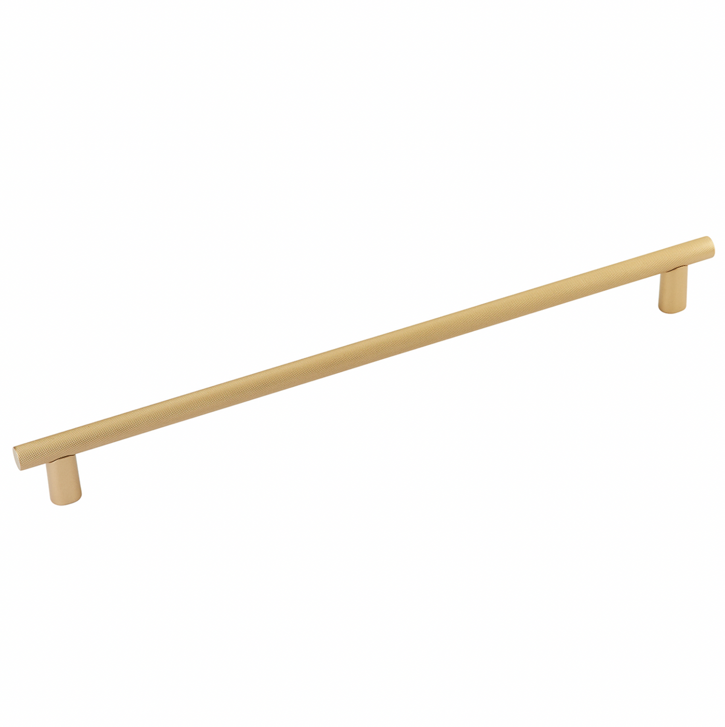 Knurled "Karl" Champagne Bronze Cabinet Knobs and Drawer Pulls - Euro • Knobs