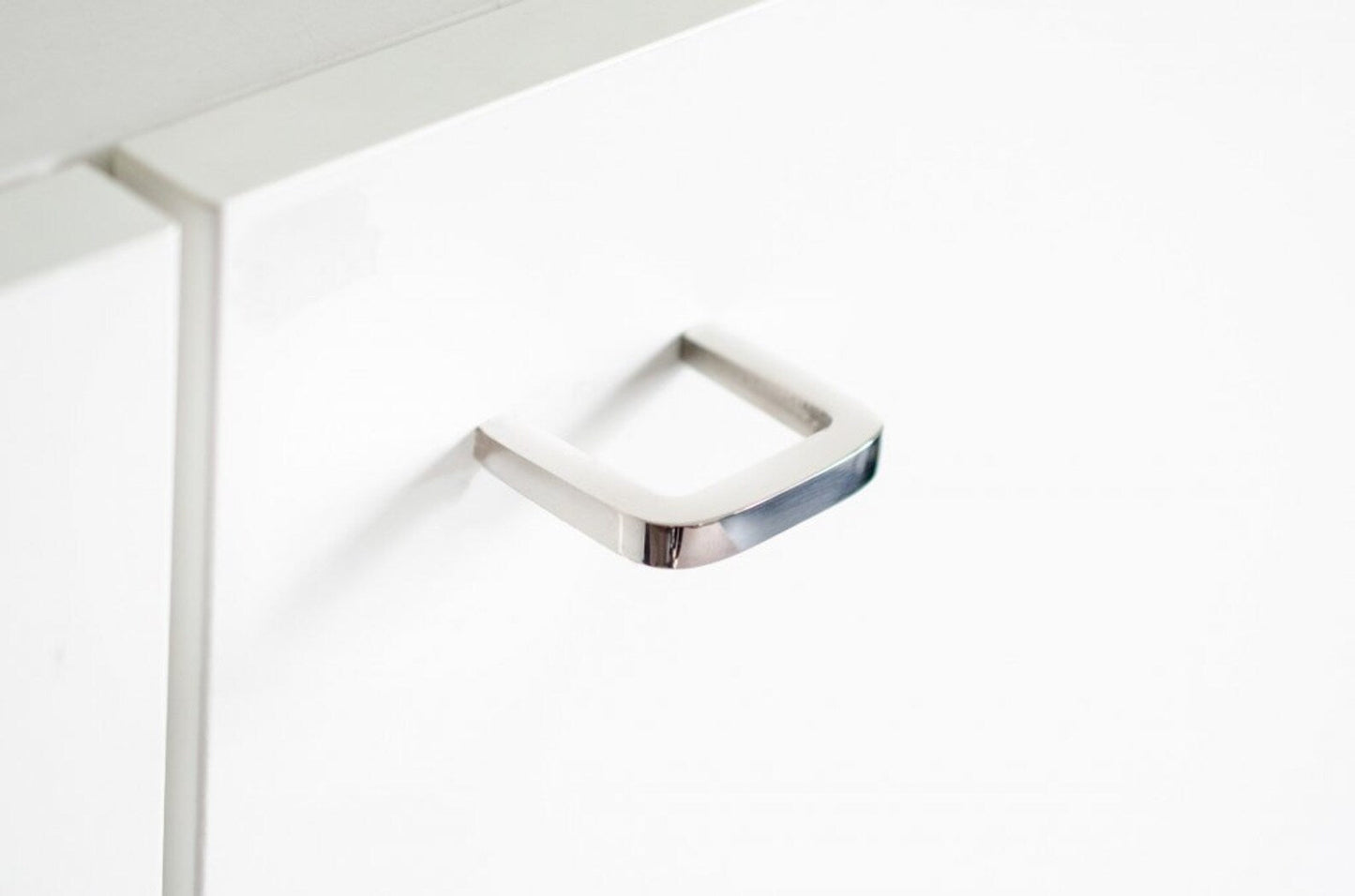 Polished Nickel "Lumia" Cabinet Knobs and Drawer Pulls - Euro • Knobs