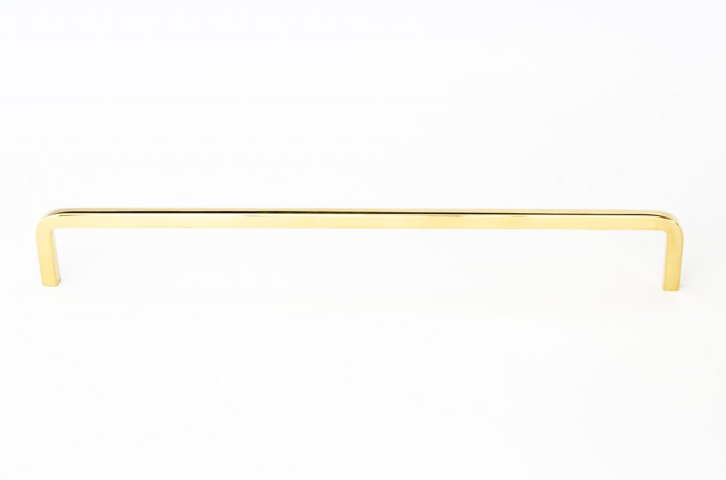 Unlacquered Polished Brass "Lumia" Cabinet Knob and Drawer Pulls - Euro • Knobs