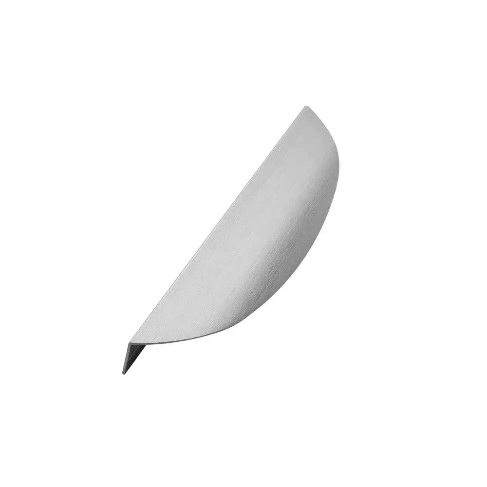 Edge Satin Steel "Bow" Drawer Pulls - Forge Hardware Studio