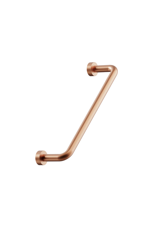 Brushed Copper "Lounge" Cabinet Knob and Wire Drawer Pulls - Euro • Knobs