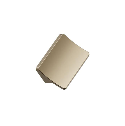 Brushed Bronze "Ciel" Tab Drawer Pulls - Euro • Knobs