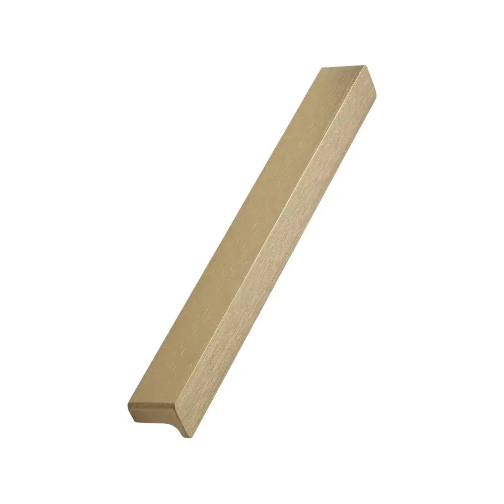Brushed Brass "Elan" Knob and Drawer Pulls
