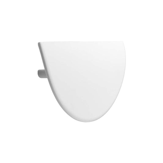 Semi-Circle "Horizon" White Drawer Pulls