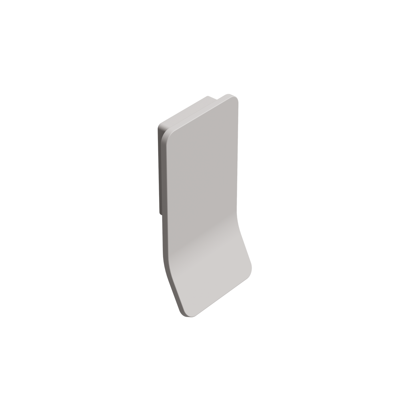 Light Beige "Leaf" Tab Drawer Pulls - Forge Hardware Studio