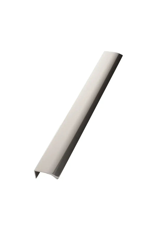 Bright Anodized "Edge Straight" Tab Drawer Pulls - Forge Hardware Studio