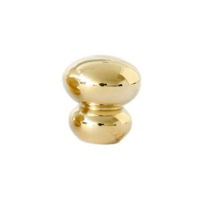 Unlacquered Polished Brass "Buoy" Cabinet Knob