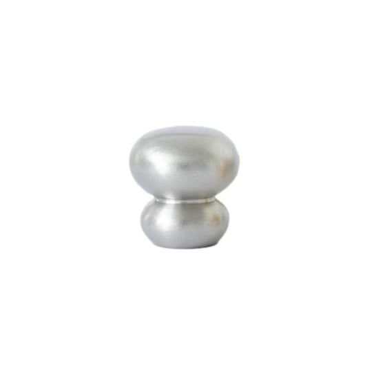 Brushed Stainless Steel "Buoy" Cabinet Knob