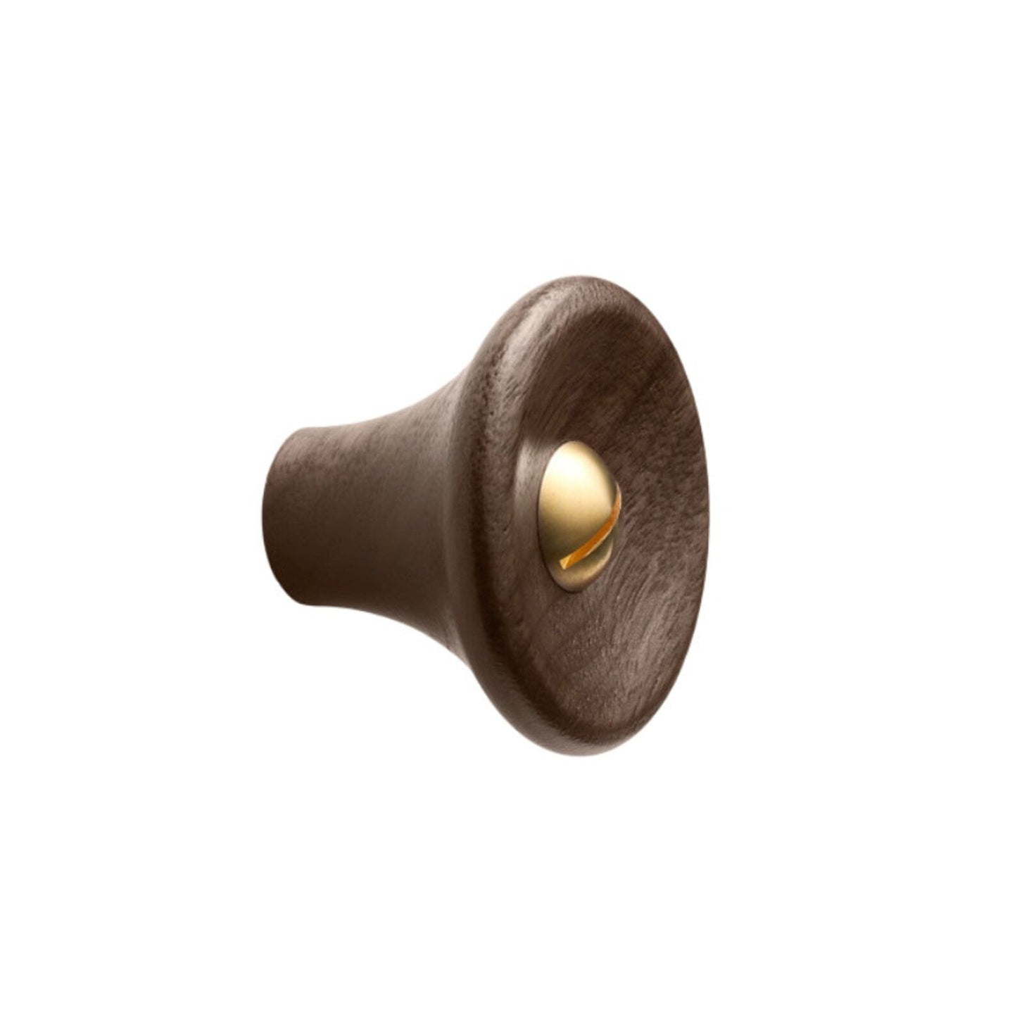 Brass Oak, Walnut, Black "Recta"  Round Cabinet Knobs - Forge Hardware Studio