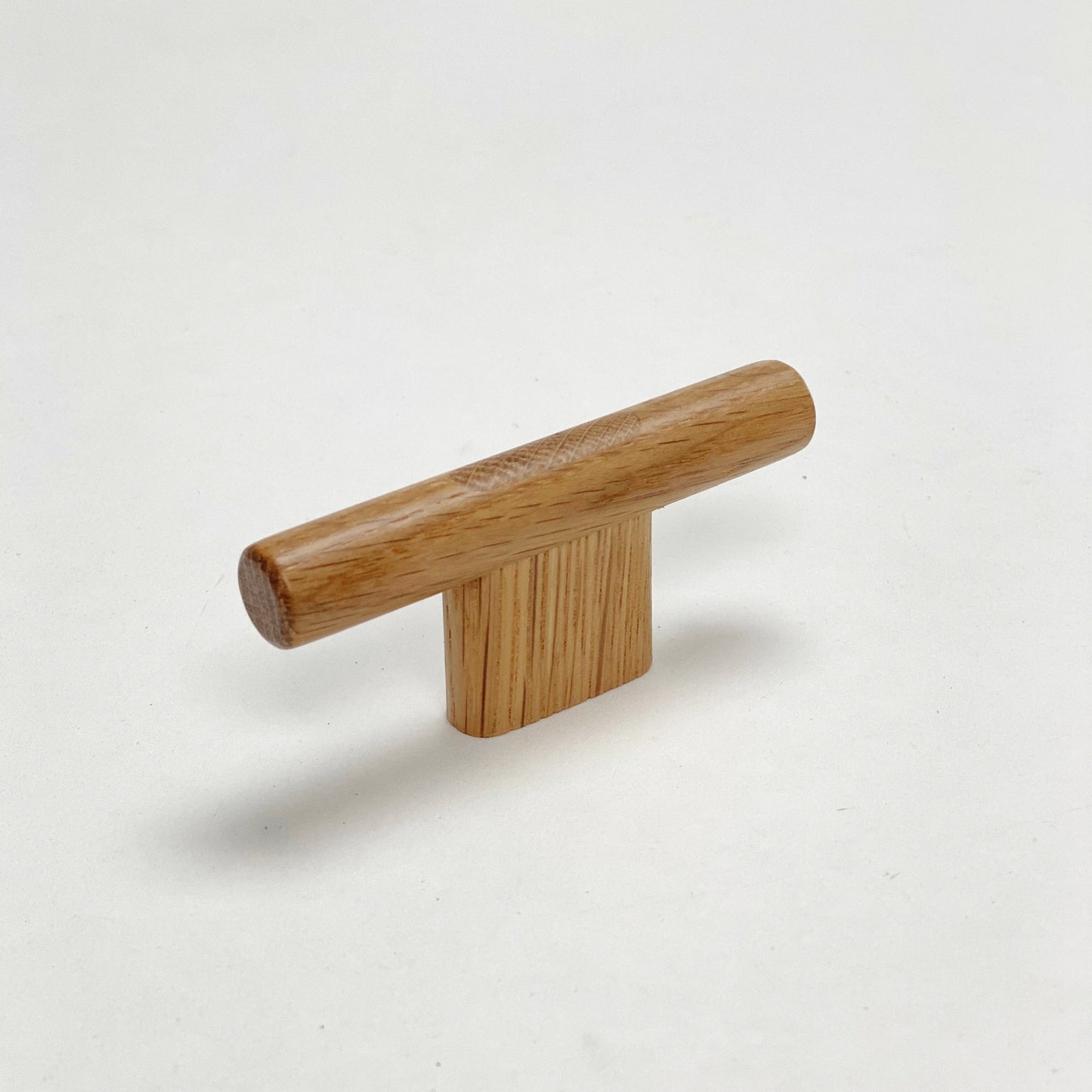 Lacquered Oak "Join" Wood Cabinet Knobs and Drawer Handles - Forge Hardware Studio