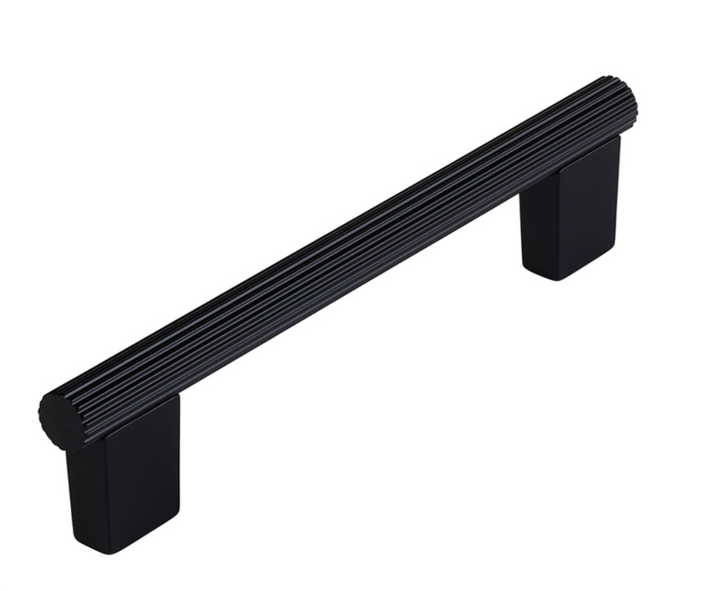 Matte Black "Knox" Cabinet Knobs and Drawer Pulls - Industry Hardware