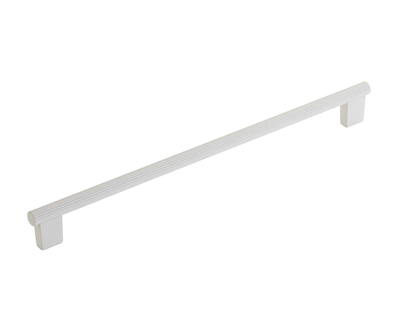 Matte White "Knox" Cabinet Knobs and Drawer Pulls - Industry Hardware