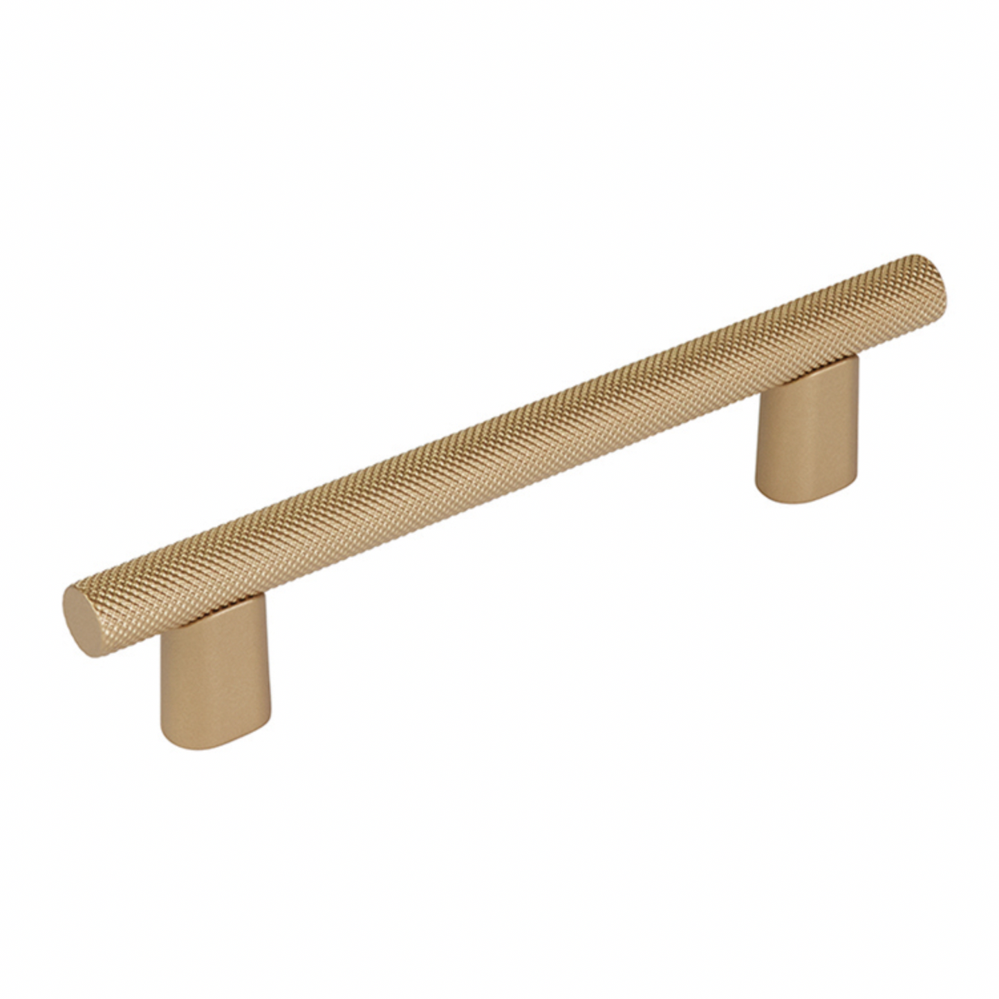 Knurled "Karl" Champagne Bronze Cabinet Knobs and Drawer Pulls - Industry Hardware