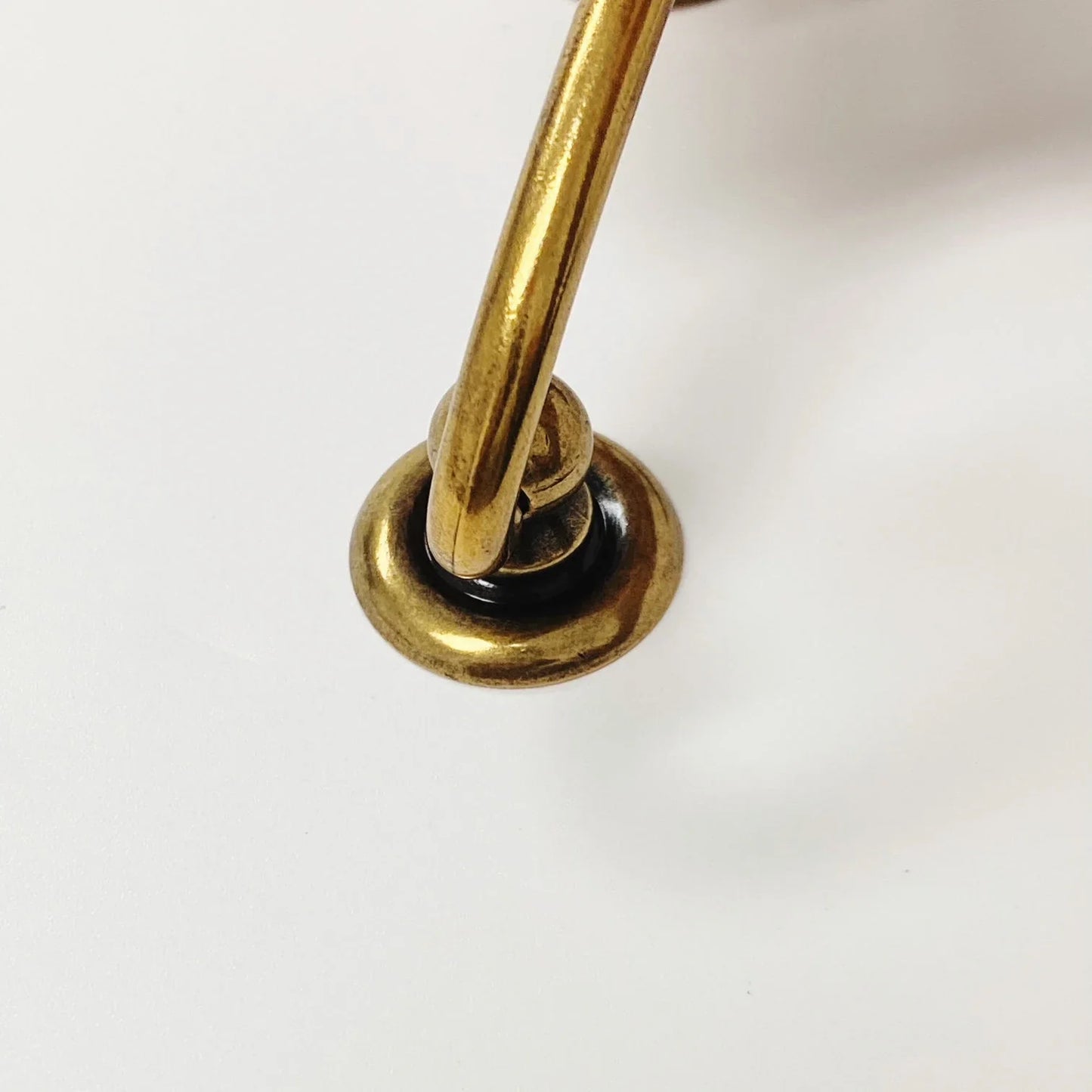 Brass Ring Pulls "Oval" Bail Drawer Pulls - Euro • Knobs